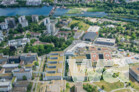 Neubau Chirurgische Universitätsklinik, Heidelberg - Luftaufnahme 7/2020  | © wa wettbewerbe aktuell