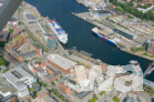 ZOB-Bereich, Kiel - Luftaufnahme Juli 2020 | © wa wettbewerbe aktuell