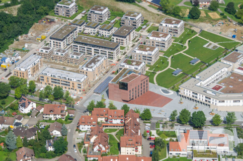 Rathaus mit Tiefgarage und Marktplatz | © wa wettbewerbe aktuell