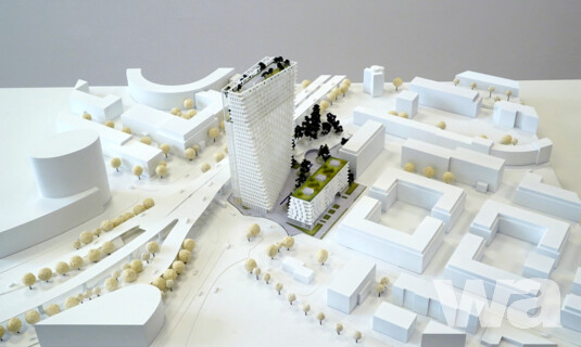 Mixed-Use-Hochhaus am Belsenpark II | © Anerkennung  Hadi Teherani Architects, Hamburg