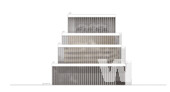 3. Preis David Chipperfield Architects GmbH, Berlin, Ansicht Nordwest