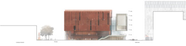 Anerkennung Henning Larsen Architects A/S, Kopenhagen, Ansicht Nord-West