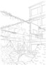 Visualisierung Schulanlage Tüffenwies Siegerprojekt TODOS JUNTOS - Eine Pergola spannt sich über die ganze Terasse im 4. Obergeschoss (Visualisierung: Karl Naraghi, Zürich)