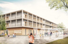 1. Preis: Brüchner-Hüttemann Pasch bhp, Bielefeld · Heuschneider Landschaftsarchitekten PartGmbB, Rheda-Wiedenbrück · Ingenieurbüro Con Tec GmbH, Gütersloh