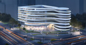 Winner: Dongguan CBD Parking Building | GWP Architects. Photography ©GWP Architects
