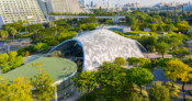 Winner: The Future of Us Pavilion | SUTD Advanced Architecture Laboratory. Photography ©Lim Weixiang, Koh Sze Kiat