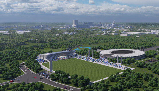 Neues “Stadion am Lindeneck” für Hertha BSC am Olympiastadion