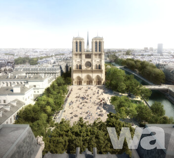 Neugestaltung der Umgebung der Kathedrale Notre-Dame, Paris