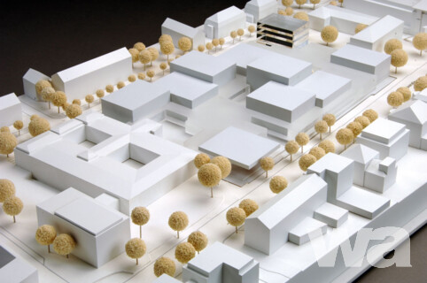 Erweiterung für das Museum Folkwang | © Modell Wettbewerbsphase – 2. Preis Adjaye Associates, London