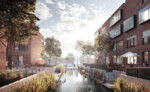 Wohnen auf der Hafeninsel IV im Stadtquartier Zollhafen, Mainz, 2017 | © meck architekten gmbh