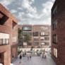 Wohnen auf der Hafeninsel IV im Stadtquartier Zollhafen, Mainz, 2017 | © meck architekten gmbh