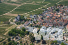 Weinbergschule Hochheim - Luftaufnahme Juli 2022 | © wa wettbewerbe aktuell