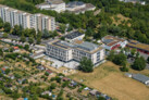 Carl-von-Ossietzky-Oberstufengymnasium WIesbaden - Luftaufnahme Juli 2022 | © wa wettbewerbe aktuell