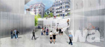 Kunstquartier PLATEFORME 10 – WB: Pôle Muséal – Musée de Design et d’Arts appliqués contemporains & Musée cantonal de la Photographie | © SANAA Kazuyo Sejima + Ryue Nishizawa , Shinagawa-Ku, Tokyo
