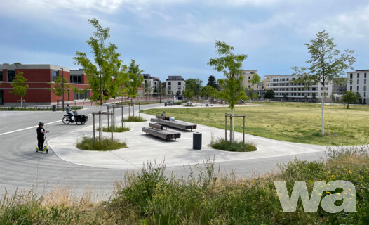 Quartiersmitte Lincoln-Siedlung - Grundschule und Quartierspark | © Franz Reschke Landschaftsarchitektur