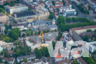 Heinrich-Hoffmann-Grundschule mit Kita in Darmstadt - Luftaufnahme Jui 2022 | © wettbewerbe aktuell