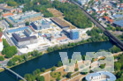 Museum für Kunst und Design, Ingolstadt - Luftaufnahme August 2022 | © wettbewerbe aktuell