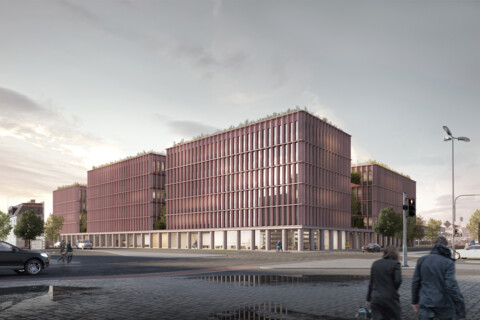 Neubau eines Bürogebäudes am Heerdter Lohweg 53