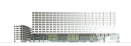 2. Preis Bolwin · Wulf Architekten Partnerschaft, Berlin Ansicht Süd-Ost