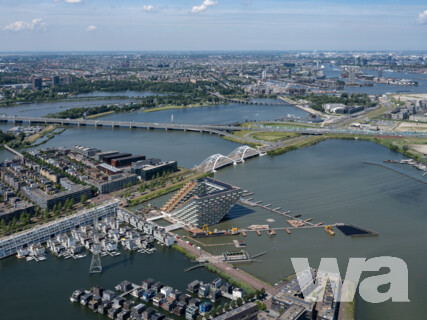 Wohnkomplex/Sluishuis op Steigereiland IJburg | © Ossip Van Duivenbode