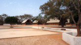 Kamanar Secondary School, Thionck Essyl (Senegal) | A series of squares articulate the space and give value to the pre-existant trees. | © Aga Khan Trust for Culture / Amir Anoushfar (photographer)