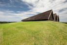 Banyuwangi International Airport, Blimbingsari, East Java (Indonesia) | The two-section roof covered by grass. | © Aga Khan Trust for Culture / Mario Wibowo (photographer)