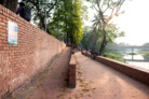 Urban River Spaces, Jhenaidah (Bangladesh) | The ghat is built on two levels connected by stairs and a ramp. | © Aga Khan Trust for Culture / Asif Salman (photographer)