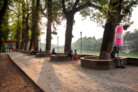 Urban River Spaces, Jhenaidah (Bangladesh) | The architects surveyed and documented all the trees in the city in order to propose ecologically significant vegetation and enhance the area's biodiversity.  All the existing trees on-site were preserved. | © Aga Khan Trust for Culture / Asif Salman (photographer)