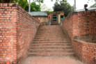 Urban River Spaces, Jhenaidah (Bangladesh) | Stairs connecting the two levels of the ghat. | © Aga Khan Trust for Culture / Asif Salman (photographer)