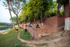 Urban River Spaces, Jhenaidah (Bangladesh) | The ghat was built with brick and concrete by local masons. It was designed with respect for the local topography. | © Aga Khan Trust for Culture / Asif Salman (photographer)