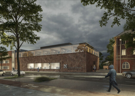New Campus Center and two Research Halls for the Niederrhein University of Applied Sciences, Mönchengladbach Campus
