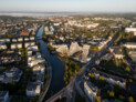 Occupying a transitional space between the Rennes’ centre and its outer reaches, the project brings much-needed density in the context of the city’s outward growth. Image: © Ossip van Duivenbode