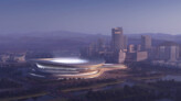 Hangzhou International Sports Centre | Zaha Hadid Architects (ZHA) | Render by BrickVisual