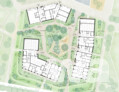 1. Preis Architekturbüro FröhlichSchreiber, Berlin · A24 Landschaft Landschaftsarchitektur GmbH, Berlin, Lageplan EG