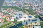 Museum für Konkrete Kunst und Design Ingolstadt - Luftaufnahme August 2022 | © wa wettbewerbe aktuell