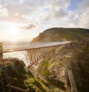 Overall 2022 Winner | Engineering Award Winner: Tintagel Castle Footbridge, Cornwall | Ney & Partners and William Matthews Associates for English Heritage | © Hufton Crow