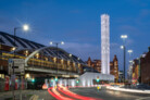 Little Gem Winner: Tower of Light and Wall of Energy, Manchester | Tonkin Liu Architects for Manchester City Council and Vital Energi | © David Valinsky