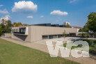 Ersatzneubau Sporthalle Fasanenhofschule Stuttgart – Ansicht Südost | © Henrik Schipper Photography