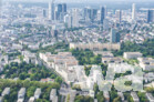 Sprach- und Kulturwissenschaften der Goethe-Uni Frankfurt a.M. - Luftaufnahme August 2021 | © wettbewerbe aktuell