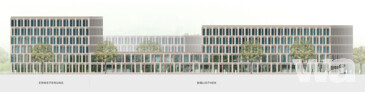 Ansicht Hansaallee | © BLK2 Architekten
