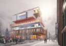 Finalist: MVRDV - Winy Maas, Jacob van Rijs · Nathalie de Vries, Rotterdam with STOSS, the Institute for Human Centered Design, Pentagram, Atelier Ten, and DVDL | Free St. in the Winter | Image: © MVRDV/ The Portland Museum of Art, Maine/ Dovetail Design Strategists