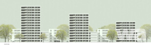 Ansicht West | © Bayer & Strobel Architekten, Kaiserslautern