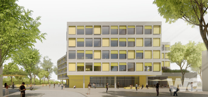 Neubau Gymnasium Güterbahnhof