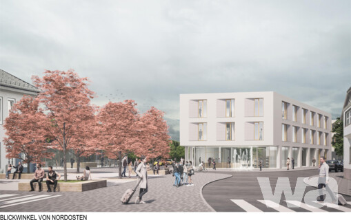Neubau des Medical Centers im Bahnhofsumfeld Haltern am See