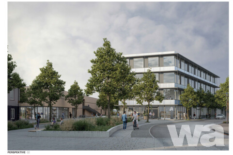 Neubau des Medical Centers im Bahnhofsumfeld Haltern am See