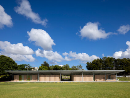 New sports pavilion in Queens Park