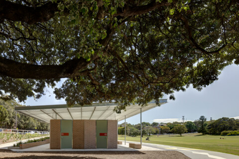 New sports pavilion in Queens Park