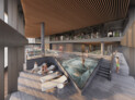 Business Stadium Central, Vilnius, Lithuania | Zaha Hadid Architects | Render by Frontop