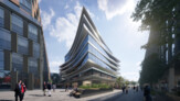 Business Stadium Central, Vilnius, Lithuania | Zaha Hadid Architects | Render by Frontop