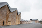 Domaine de Baysann Auditorium and Open-Air Amphitheater, Béziers (France) | K ARCHITECTURES SIGWALT HERMAN (Thomas Ehrhardt project architect) whis, CHANGEMENT A VUE (scenography) ATELIER VOLGA (landscape architect) BATISERF (structural engineers) BET CHOULET (services engineer) BMF (building economist) ALTIA (acoustical consultant) ATEVE (civil engineer) AIA MAMANGEMENT (construction manager) | Photo: © Marc Dunile